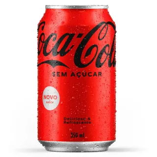 Coca Cola sem açúcar - 350ml